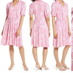 Draper James‎ Nancy Shadow Dress Pink Floral